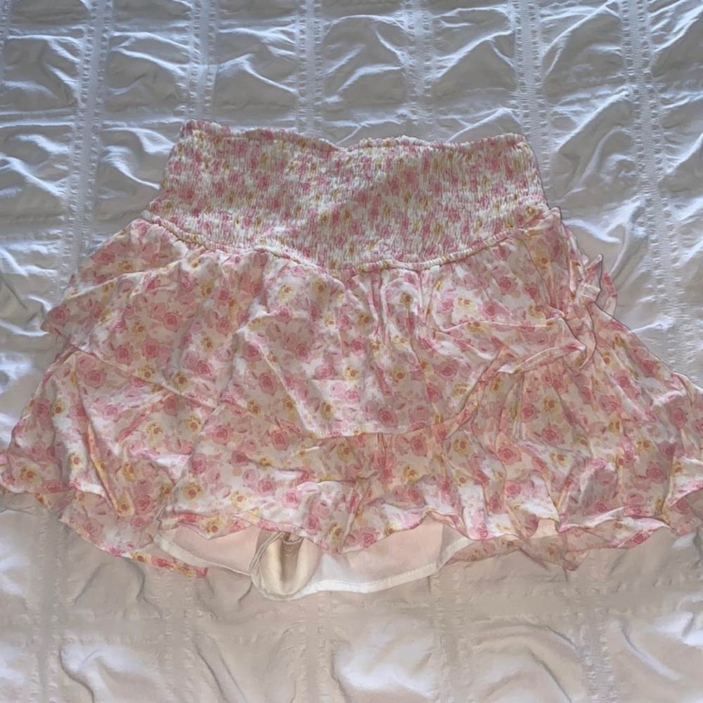 Cotton candy LA pink skirt